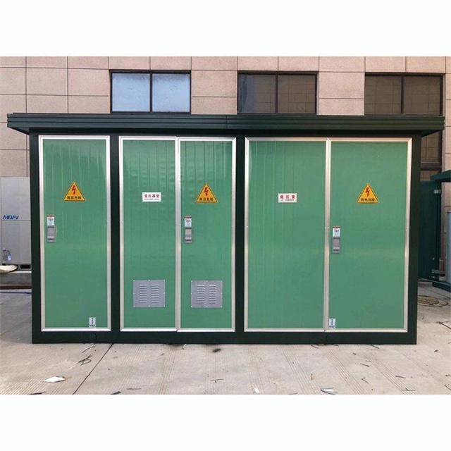 林芝1600KVA欧式箱式变压器